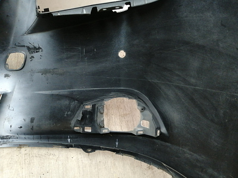 Фотография детали AA044825; Бампер передний; под паркт.; под омыват. (52119-0F090) для Toyota Verso I (2009- 2012)/БУ; Оригинал; Р2, Удовлетворительное; . Фото номер 24