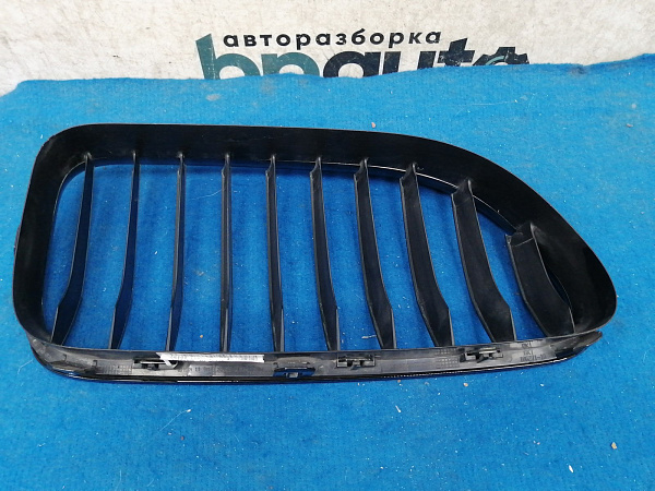 Решетка радиатора левая БМВ 6 серия III GT F06 2011-2015, б/у, фото 5