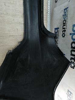 AA046115; Бампер задний; без паркт. (86611-4Y000) для Kia Rio III Sedan (2011- 2015)/БУ; Оригинал; Р1, Мелкий дефект; 