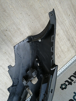 BA000164; Бампер передний; под паркт.; под омыват. (4G0 807 437) для Audi A6 C7/БУ; Оригинал; Р1, Мелкий дефект; 