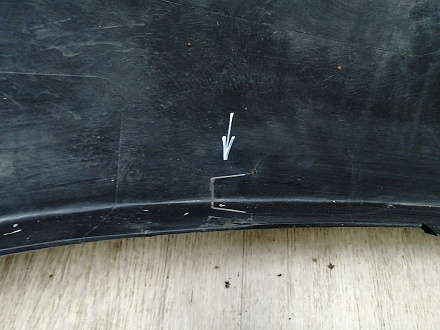 AA044988; Бампер передний; без паркт.; без омыват. (86511-2H000) для Hyundai Elantra IV (HD) (2006-2011)/БУ; Оригинал; Р1, Мелкий дефект; 