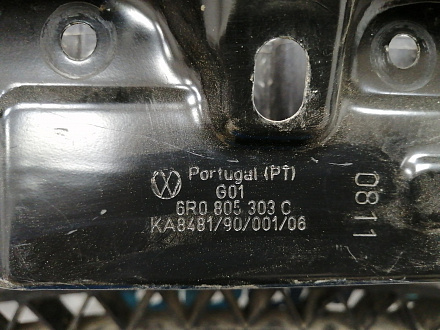 AA030737; Передняя панель (6R0805588AB) для Volkswagen Polo V Hatchback (2009-2013)/БУ; Оригинал; Р2, Удовлетворительное; 