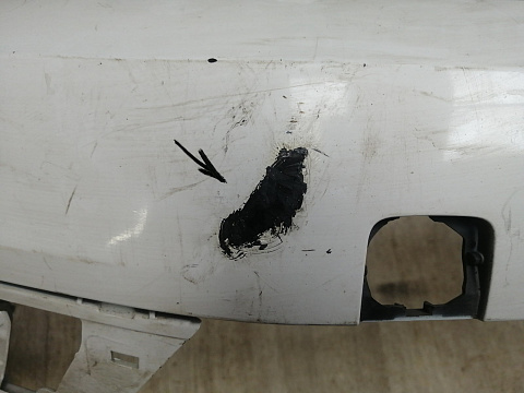 Фотография детали AA045707; Бампер передний; без паркт.; под омыват. (5СU807221A) для Volkswagen Jetta VI рест. (2015-2018)/БУ; Оригинал; Р2, Удовлетворительное; . Фото номер 6