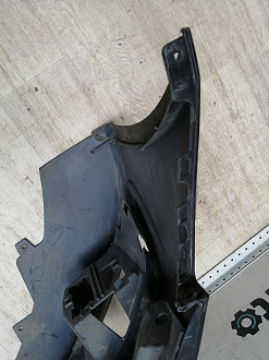 BA000174; Бампер передний, S-line; под паркт.; под омыват. (4G0 807 437 C) для Audi A6 C7/БУ; Оригинал; Р1, Мелкий дефект; 