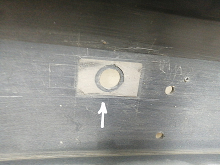 AA045823; Бампер передний; под паркт.; под омыват. (3G0807221) для Volkswagen Passat/БУ; Оригинал; Р2, Удовлетворительное; 