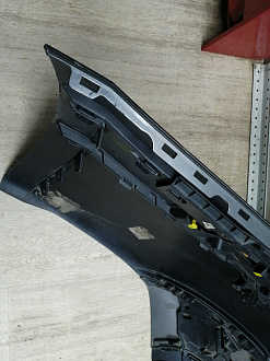 AA045900; Бампер задний; под паркт. (J8A2-17A958-AB) для Land Rover Range Rover Velar L560 (2017 - 2023)/БУ; Оригинал; Р1, Мелкий дефект; 