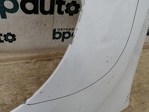 Фотография детали AA027679; Крыло переднее левое (631010465R) для Renault/БУ; Оригинал; Р2, Удовлетворительное; . Фото номер 9