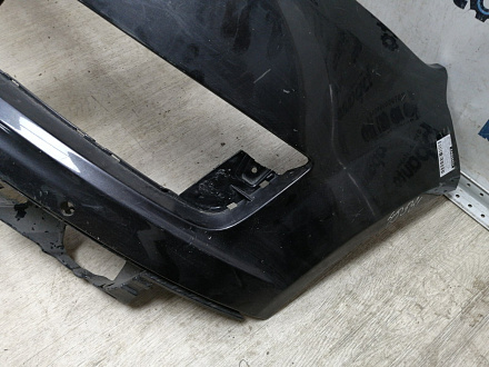 AA045531; Бампер передний; под паркт.; под омыват. (4L0 807 437 H) для Audi Q7 I рест. (2010-2015)/БУ; Оригинал; Р1, Мелкий дефект; 