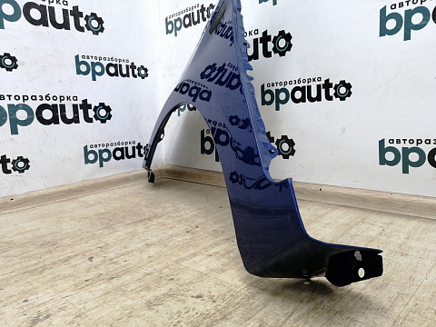 Фотография детали AA014462; Крыло переднее левое, с отв. под поворотник (66311-4L000) для Hyundai/Нов с деф; Неоригинал; Р0, Хорошее; Синий с перл. (WGM). Фото номер 7