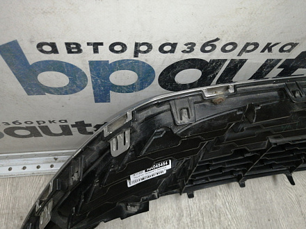 AA045454; Решетка переднего бампера (53112-06820) для Toyota Camry 55 рест.2 (2017 — 2018)/БУ; Оригинал; Р1, Мелкий дефект; 