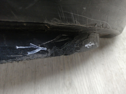 BA000218; Бампер передний, до 2010г; без паркт.; под омыват. (62022-JK60H) для Infiniti G (2006-2013)/БУ; Оригинал; Р1, Мелкий дефект; 