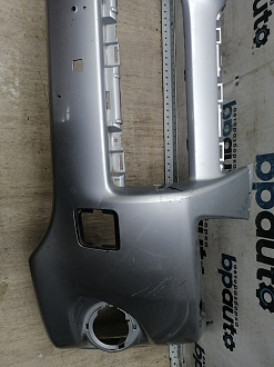 BA000240; Бампер передний; без паркт.; под омыват. (52119-42730) для Toyota Rav4 30 рест. V 2.4 (2009 - 2010)/БУ; Оригинал; Р1, Мелкий дефект; 
