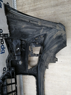 BA000167; Бампер передний; под паркт.; под омыват. (4G0 807 437) для Audi A6 C7/БУ; Оригинал; Р1, Мелкий дефект; 