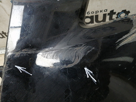 AA045536; Бампер передний; под паркт.; под омыват. (4L0 807 437) для Audi Q7 I (2005-2010)/БУ; Оригинал; Р1, Мелкий дефект; 