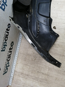 AA045077; Бампер задний; под паркт. (850225291R) для Renault Duster I (2011-2015)/БУ; Оригинал; Р1, Мелкий дефект;