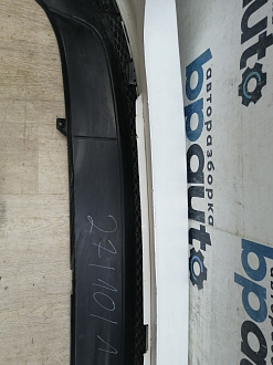 AA046063; Бампер задний; без паркт. (BM51-A17906-AGW) для Ford Focus III Hatchback (2011- 2015)/БУ; Оригинал; Р1, Мелкий дефект; 