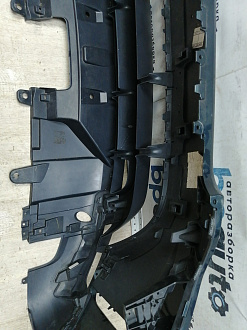 AA045868; Бампер передний; под паркт.; под омыват. (HY32-17F003-AAW) для Land Rover Discovery V L462 (2017 - 2020)/БУ; Оригинал; Р1, Мелкий дефект; 