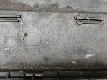 AA019470; Бампер передний; без паркт.; под омыват. (7S71-17757-A) для Ford Mondeo/БУ; Оригинал; Р0, Хорошее; (2851, JAYC, 17V) Черный перламутр