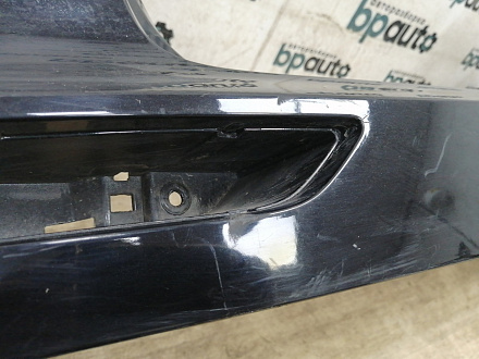 AA027964; Бампер задний; под паркт. (7P5 807 421 B) для Porsche Cayenne II рест. (958) (2014-2018)/БУ; Оригинал; Р1, Мелкий дефект; 