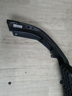 AA046002; Юбка переднего бампера (52129-0E010) для Toyota Highlander III (2014 — 2016)/БУ; Оригинал; Р1, Мелкий дефект; 