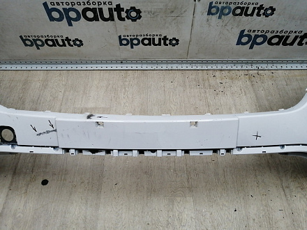 AA045855; Бампер передний; без паркт.; без омыват. (602001262AA) для Chery Tiggo 4 Pro (2020-2024)/БУ; Оригинал; Р1, Мелкий дефект; 