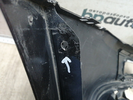 BA000256; Бампер передний, S-line; без паркт.; под омыват. (8R0 807 437 AC) для Audi Q5 I рест. (2012-2017)/БУ; Оригинал; Р1, Мелкий дефект; 