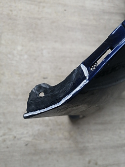 AA045789; Бампер передний; без паркт.; под омыват. (5M0807221N) для Volkswagen Golf Plus II (2009-2014)/БУ; Оригинал; Р2, Удовлетворительное; 