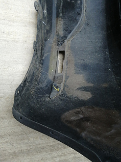 AA045617; Бампер задний; без паркт. (86611-4Y200) для Kia Rio III HB (2011- 2015)/БУ; Оригинал; Р1, Мелкий дефект; 