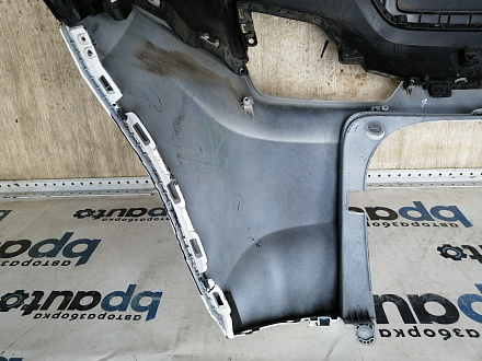 BA000135; Бампер задний; под паркт. (86611-M0000) для Hyundai Creta I (2016-2021)/БУ; Оригинал; Р2, Удовлетворительное; 