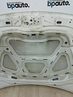 AA000467; Капот (95551101102GRV) для Porsche Cayenne I рест. (957) (2007-2010)/БУ; Оригинал; Р1, Мелкий дефект; 