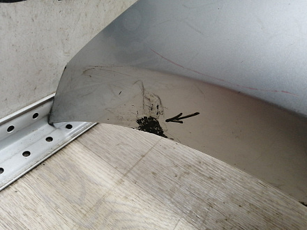 BA000225; Бампер передний; под паркт.; под омыват. (5G0807221) для Volkswagen Golf/БУ; Оригинал; Р1, Мелкий дефект; 