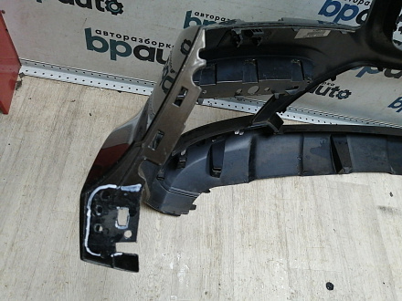 AA045762; Бампер передний, AMG; под паркт.; под омыват. (A1668856425) для Mercedes-Benz GL-klasse II (X166) (2012-2016)/БУ; Оригинал; Р1, Мелкий дефект; 