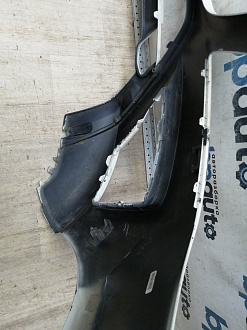 AA046105; Бампер передний, AMG; под паркт.; под омыват. (A1668803140) для Mercedes-Benz M-klasse III (W166) (2011-2015)/БУ; Оригинал; Р1, Мелкий дефект; 