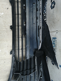 AA045790; Бампер передний; под паркт.; под омыват. (52119-06J20) для Toyota Camry 70 рест. (2021-2024)/БУ; Оригинал; Р2, Удовлетворительное; 