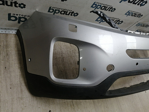 Фотография детали AA044586; Бампер передний; под паркт.; под омыват. (86511-2P500) для Kia Sorento II рест. (2012- 2020)/БУ; Оригинал; Р2, Удовлетворительное; . Фото номер 6