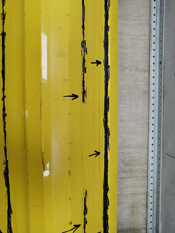 Фотография детали AA044923; Бампер задний; под паркт. (A1778851301) для Mercedes-Benz A-klasse IV (W177) (2018-2022)/БУ; Оригинал; Р2, Удовлетворительное; . Фото номер 6