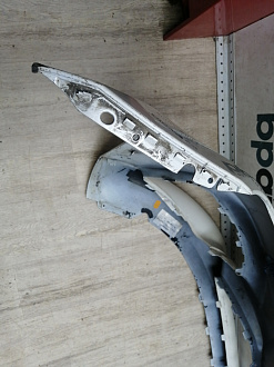 AA046176; Бампер передний AMG; под паркт.; без омыват. (A2228851125) для Mercedes-Benz S-klasse VI Sedan (W222) (2013-2017)/БУ; Оригинал; Р1, Мелкий дефект; 