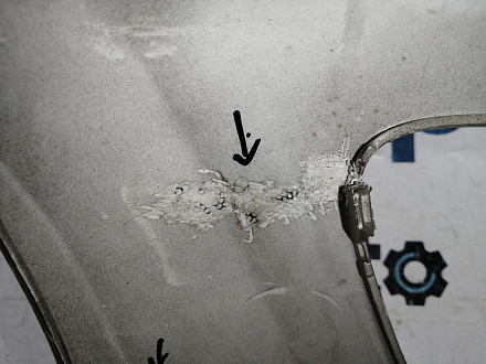 BA000133; Бампер передний; без паркт.; под омыват. (13288286) для Opel Insignia/БУ; Оригинал; Р2, Удовлетворительное; 