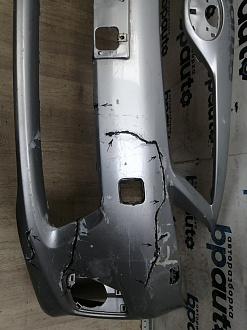 AA046613; Бампер передний; без паркт.; под омыват. (52119-12C70) для Toyota Corolla 150 рест. (2010-2013)/БУ; Оригинал; Р2, Удовлетворительное; 