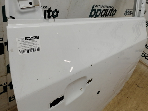 Фотография детали AA042127; Дверь задняя правая (95242607) для Chevrolet Orlando (2011-2014)/БУ; Оригинал; Р2, Удовлетворительное; . Фото номер 3