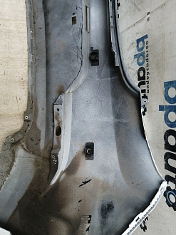 AA045616; Бампер задний; под паркт. (86611-4L700) для Hyundai Solaris I рест. HB (2014- 2016)/БУ; Оригинал; Р1, Мелкий дефект; 