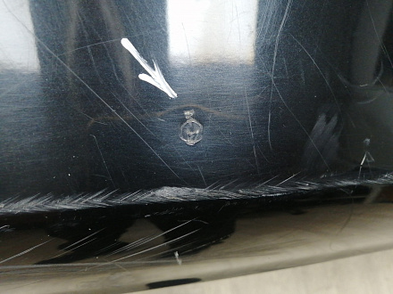 AA045905; Бампер задний; без паркт. (52159-12B30) для Toyota Corolla 150 рест. (2010-2013)/БУ; Оригинал; Р1, Мелкий дефект; 