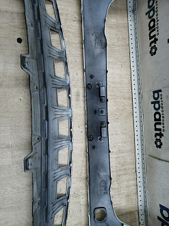 AA045929; Бампер передний; без паркт.; без омыват. (2803105XST01A) для Haval Jolion I (2021-2023)/БУ; Оригинал; Р1, Мелкий дефект; 