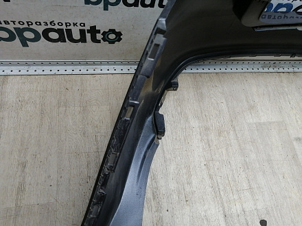 AA046117; Бампер задний; без паркт. (86611-4Y000) для Kia Rio III Sedan (2011- 2015)/БУ; Оригинал; Р1, Мелкий дефект; 