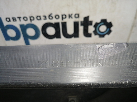 AA044776; Бампер задний, 5-ти дверка; под паркт. (71811-77K10) для Suzuki Grand Vitara/БУ; Оригинал; Р2, Удовлетворительное; 