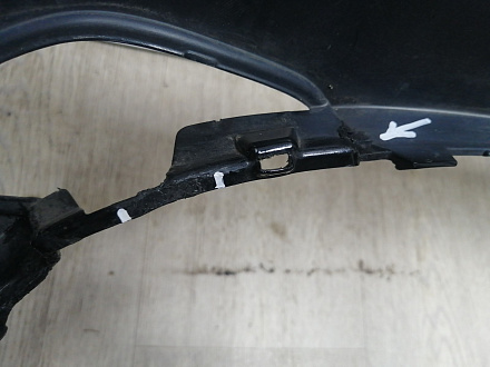 AA045783; Бампер передний; под паркт.; без омыват. (A1668851800) для Mercedes-Benz GLS-klasse I (X166) (2015-2019)/БУ; Оригинал; Р1, Мелкий дефект; 