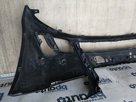 AA046083; Бампер передний; под паркт.; под омыват. (52119-50E80) для Lexus LS IV рест. 2 (2012- 2017)/БУ; Оригинал; Р1, Мелкий дефект; 