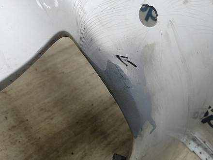 AA046091; Бампер передний; под паркт.; под омыват. (52119-33610) для Lexus ES V рест. (2009- 2012)/БУ; Оригинал; Р1, Мелкий дефект; 