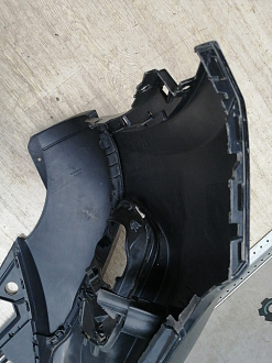 AA045685; Бампер передний, Track-Field; без паркт.; под омыват. (5N0807221T) для Volkswagen Tiguan I рест. (2011- 2016)/БУ; Оригинал; Р1, Мелкий дефект; 