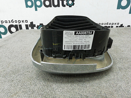 AA008754; Решетка радиатора левая (51117316075) для BMW/БУ; Оригинал; Р2, Удовлетворительное; 